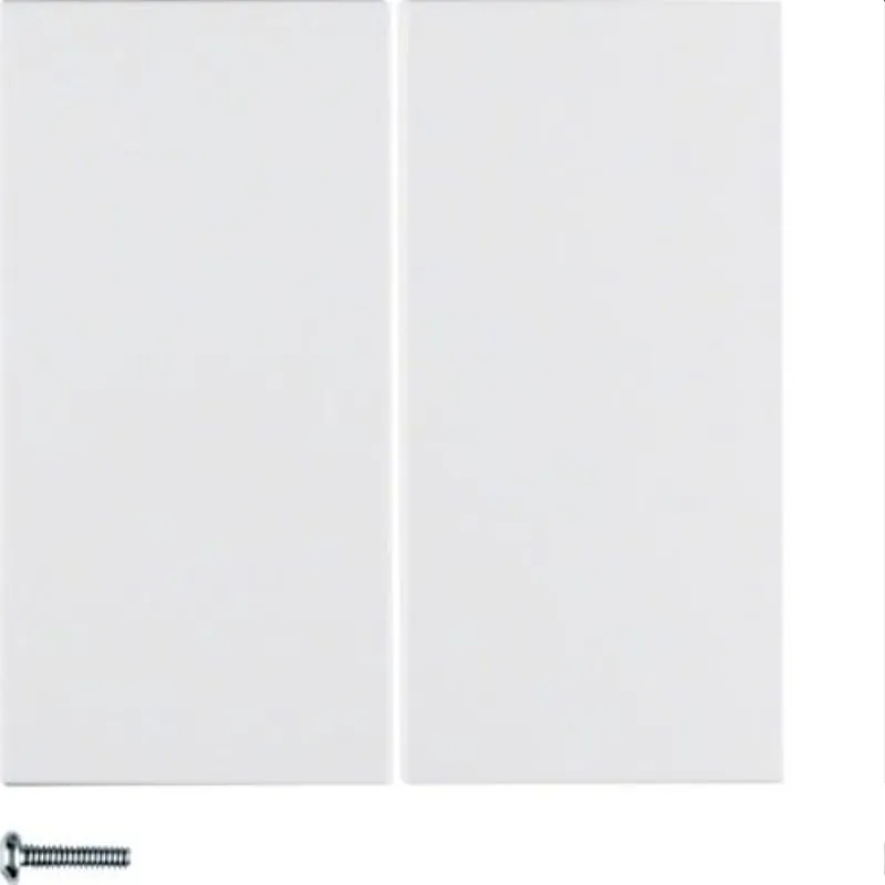 Berker Taste M385142188 2fach polarweiss matt