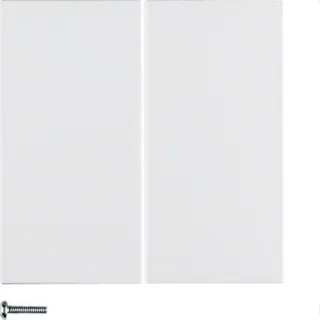 Berker Taste M385142188 2fach polarweiss matt