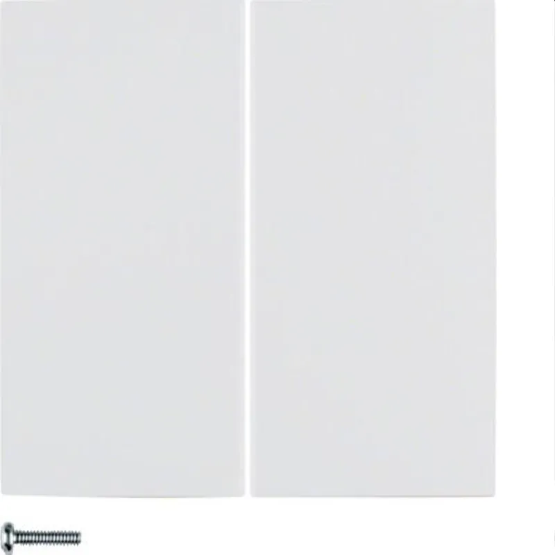 Berker Taste M385142189 2fach polarweiss glaenzend