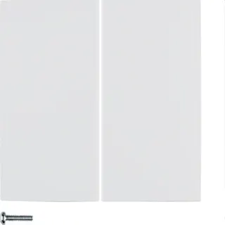 Berker Taste M385142189 2fach polarweiss glaenzend