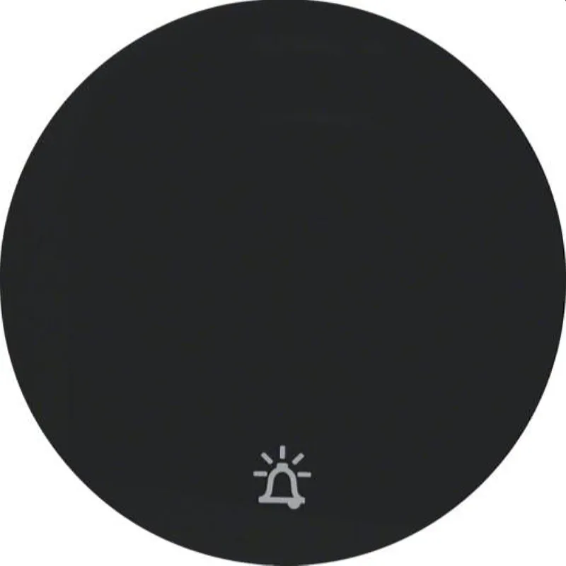 Berker Wippe M316202025 Symbol Klingel schwarz glaenzen