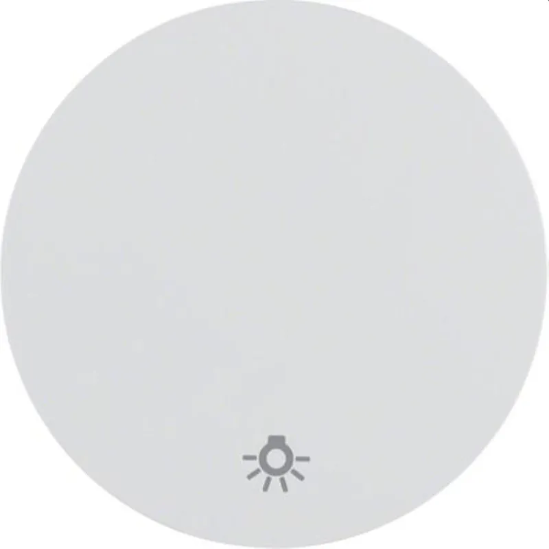 Berker Wippe M316202079 Symbol Licht polarweiss glaenze