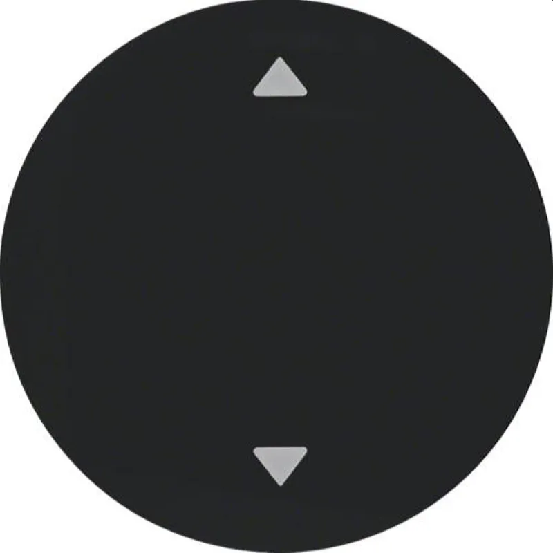 Berker Wippe M316202005 Symbol Pfeile schwarz glaenzend
