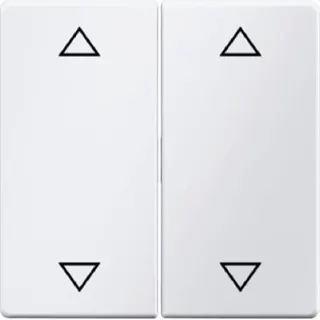 Berker Serienwippe M316446089 polarweiss samt