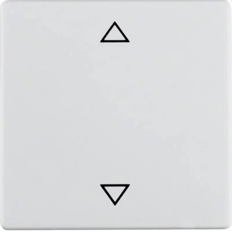 Berker Wippe M316206079 Symbol Pfeil polarweiss samt