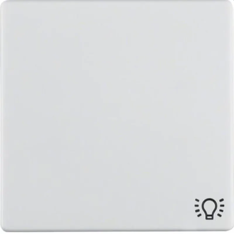 Berker Wippe M316206049 Symbol Licht polarweiss samt