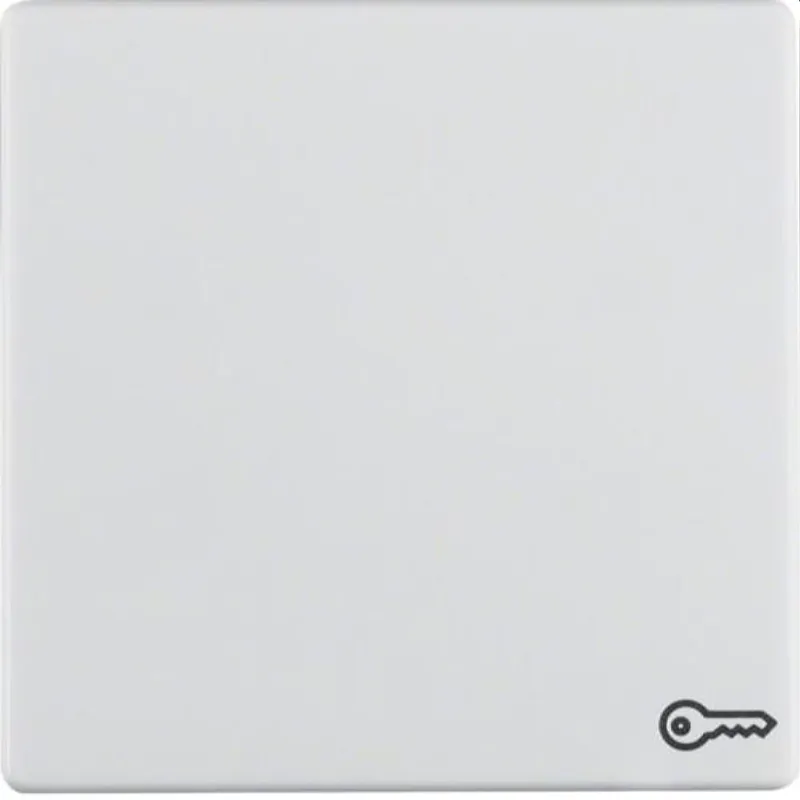Berker Wippe M316206069 Symbol Tuer polarweiss samt