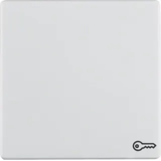 Berker Wippe M316206069 Symbol Tuer polarweiss samt