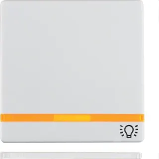 Berker Wippe M316216079 Symbol Licht polarweiss samt