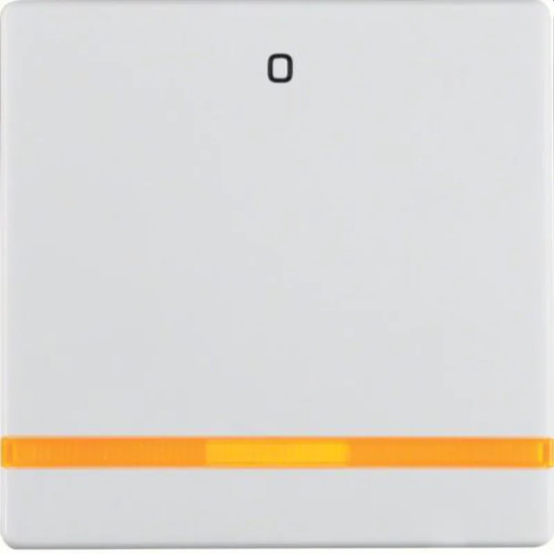 Berker Wippe M316246089 Aufdruck 0 polarweiss samt