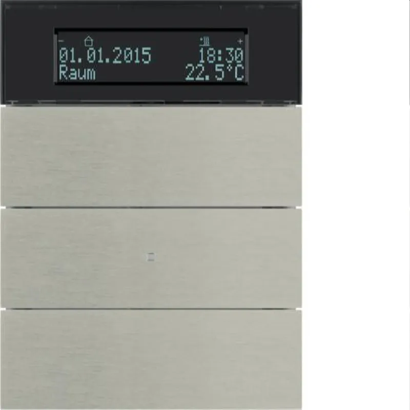 Berker Tastsensor M375663593 3fach edelstahl rostfrei