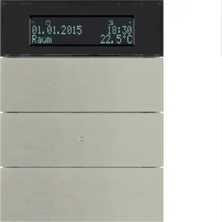 Berker Tastsensor M375663593 3fach edelstahl rostfrei