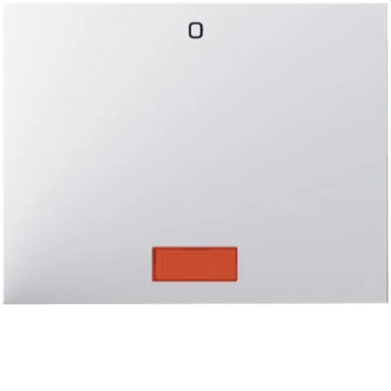 Berker Wippe M314177109 Symbol 0 polarweiss glaenzend