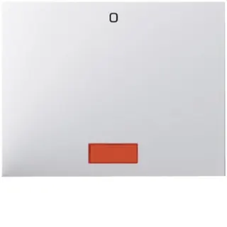 Berker Wippe M314177109 Symbol 0 polarweiss glaenzend