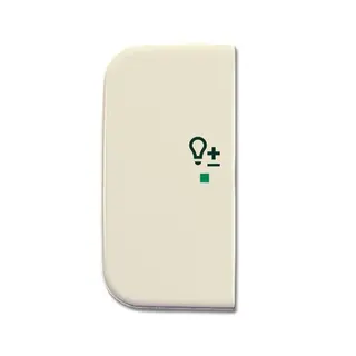 Busch-Jaeger 6234-21-212 2fach links Symbol Dimmer Wippe