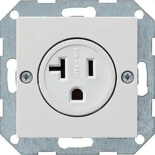 Gira Steckdose 048703 NEMA 5-20R System 55 reinweiss