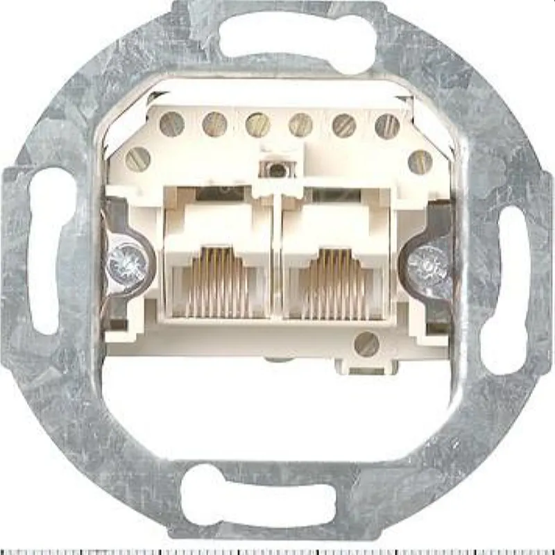 Gira Steckdose 018700 UAE TAE 2x8-Pol.