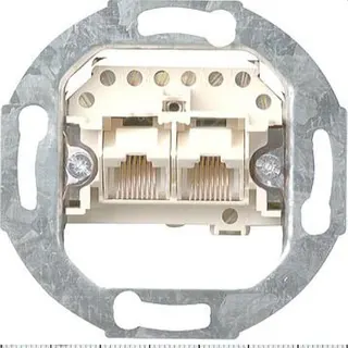 Gira Steckdose 018700 UAE TAE 2x8-Pol.