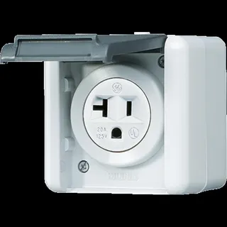 Jung Steckdose, US-Norm NEMA 20 A 125 V ~, WG 800 821-20USW