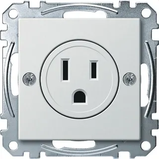 Merten Steckdoseneinsatz MEG2151-0419 15A polarweiss System M