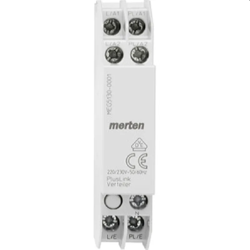 Merten SCHUKO-Doppel-Steckdose PlusLink 3Phasen