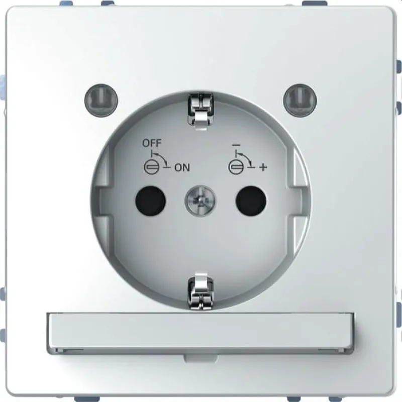 Merten SCHUKO-Steckdose Lotosweiss System Design