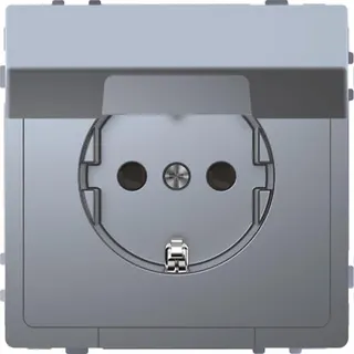 Merten SCHUKO-Steckdose Edelstahl System Design