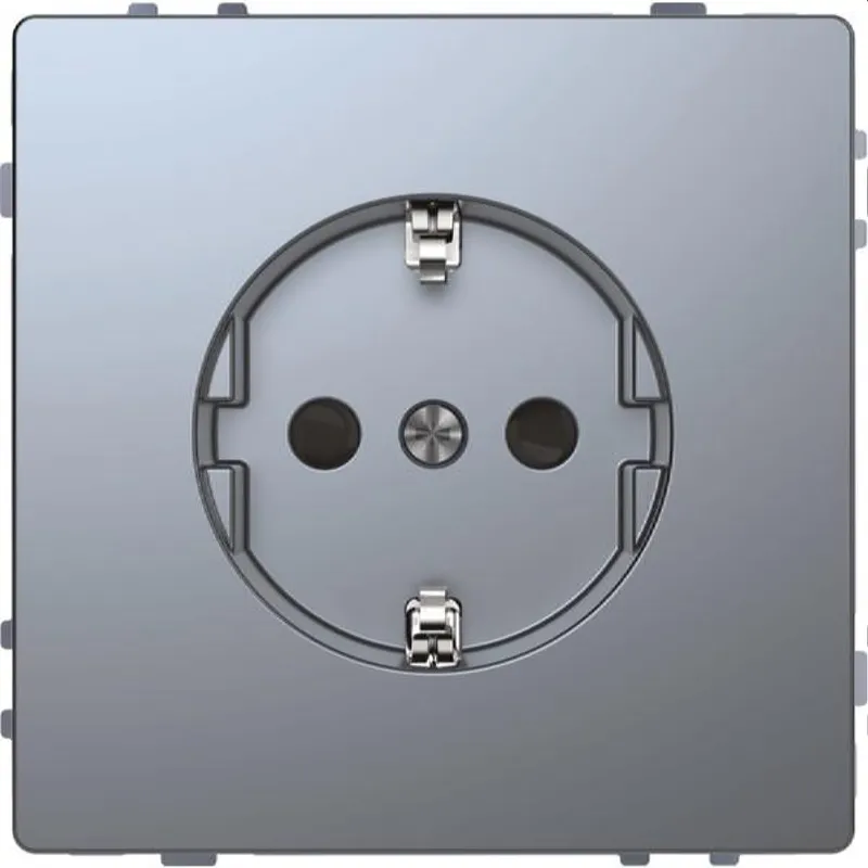 Merten SCHUKO-Steckdose Edelstahl System Design