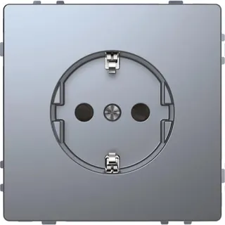 Merten SCHUKO-Steckdose Edelstahl System Design