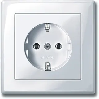 Merten SCHUKO-Steckdose MEG2301-1425 aktivweiss glaenzend
