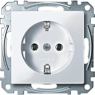 Merten SCHUKO-Steckdose MEG2401-0325 aktivweiss glaenzend