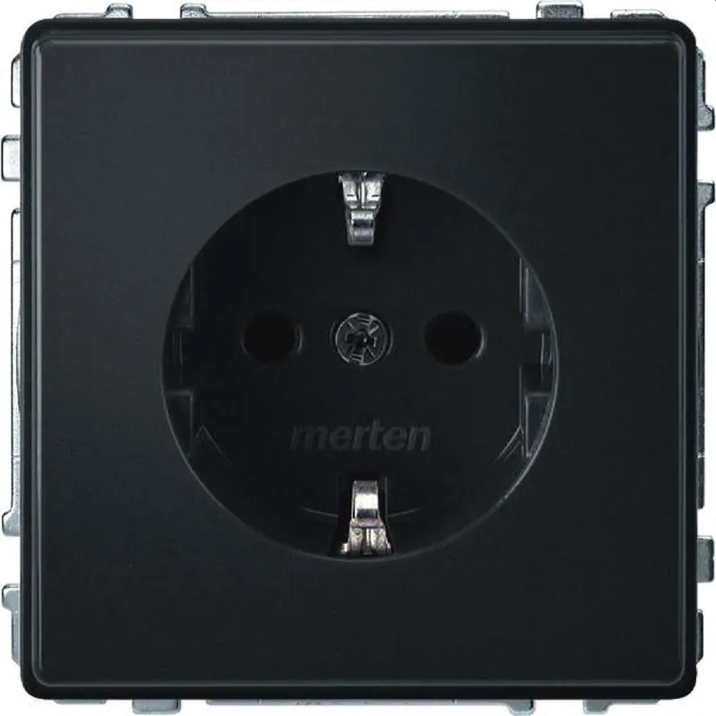 Merten SCHUKO-Steckdose MEG2300-7214 anthrazit AQUADESIGN