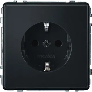 Merten SCHUKO-Steckdose MEG2300-7214 anthrazit AQUADESIGN