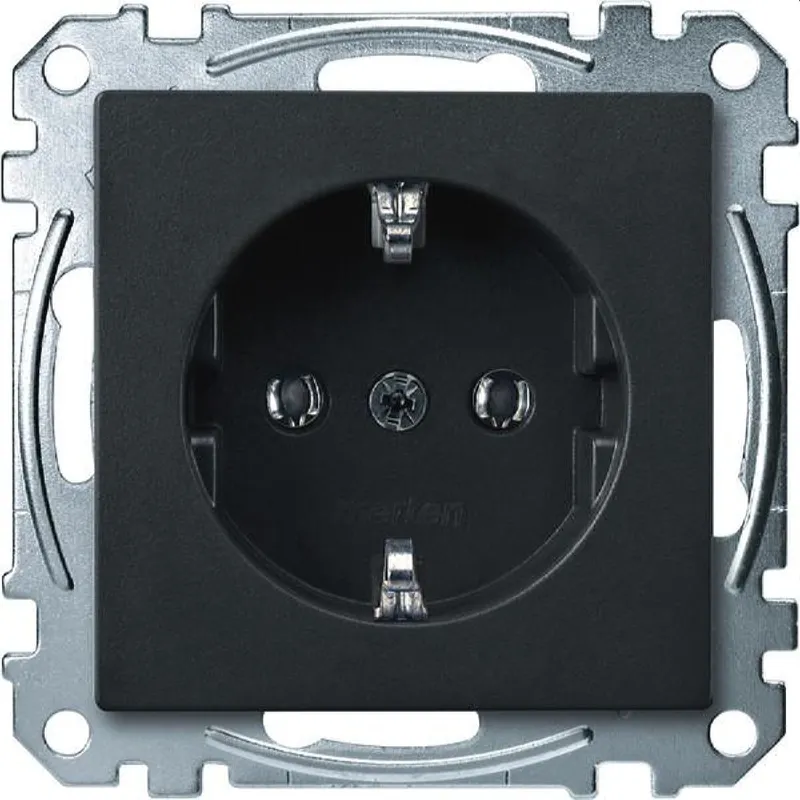 Merten SCHUKO-Steckdose MEG2401-0414 anthrazit System M