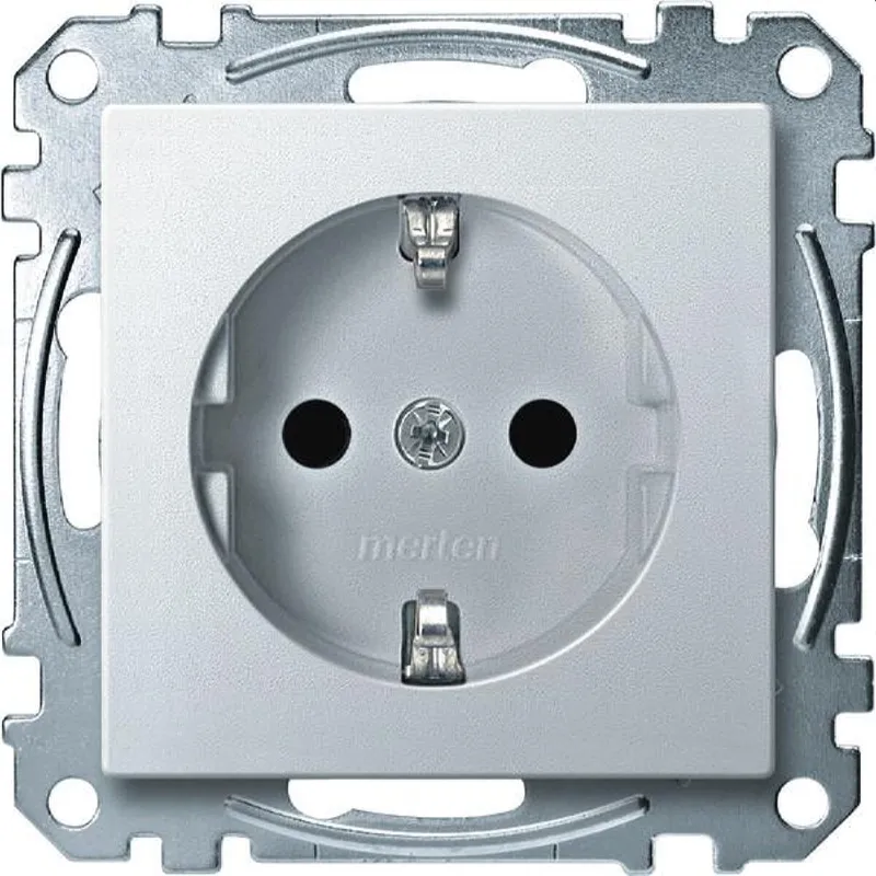 Merten SCHUKO-Steckdose MEG2400-0419 polarweiss System M