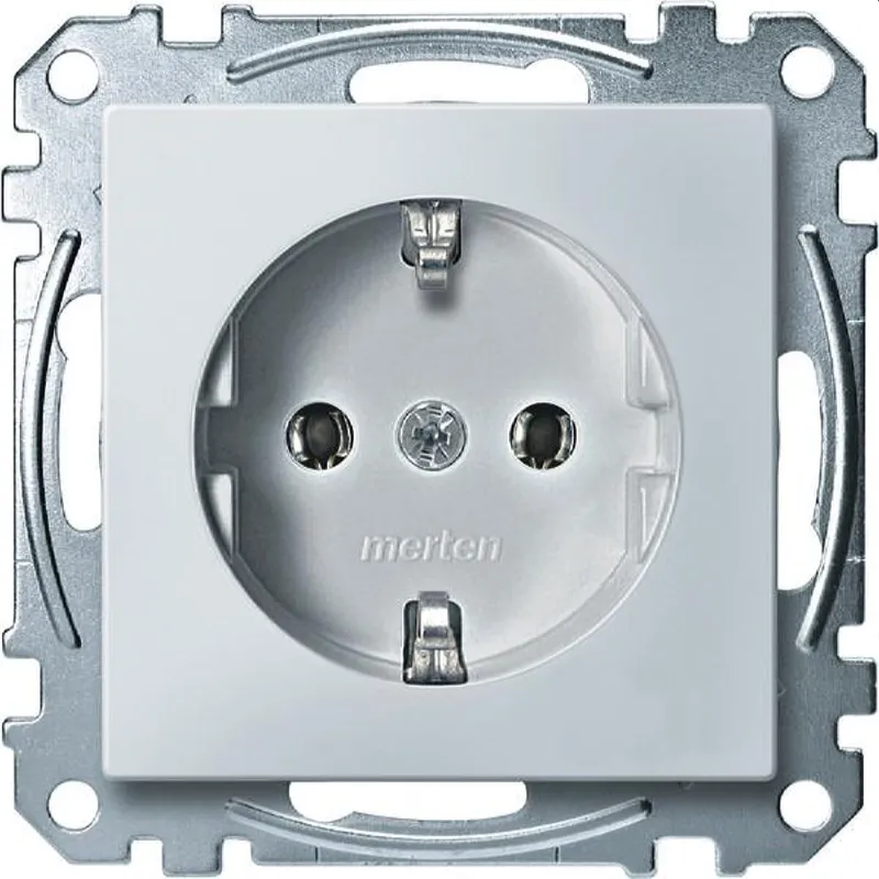 Merten SCHUKO-Steckdose MEG2401-0619 polarweiss System M