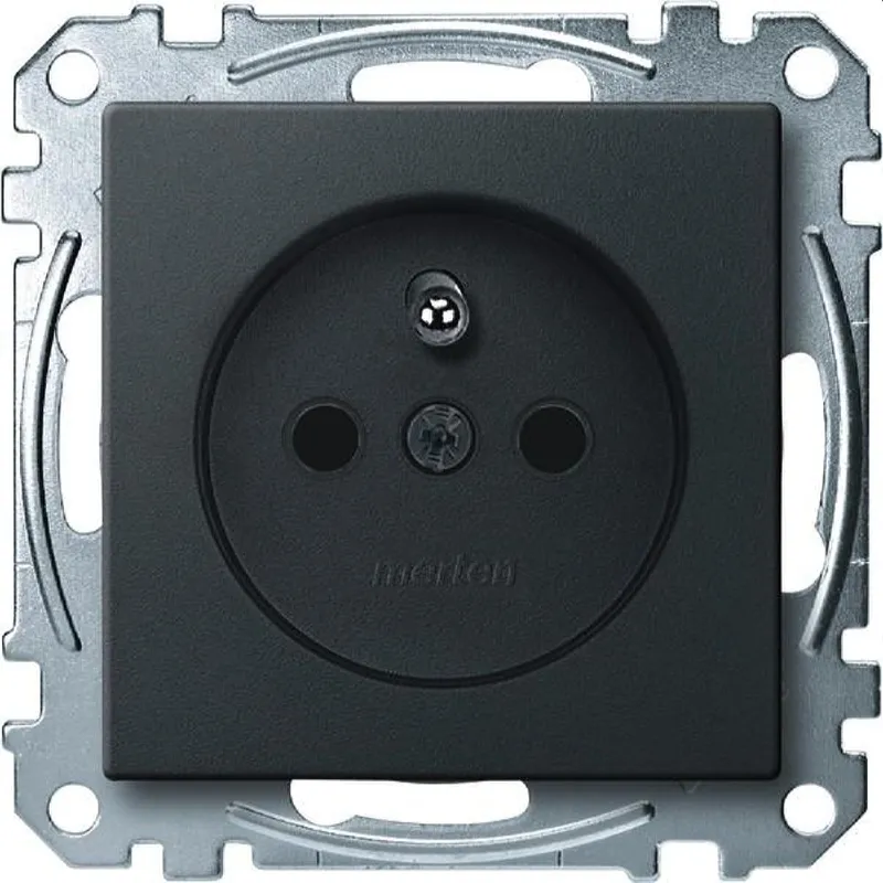 Merten Steckdose MEG2500-0414 anthrazit System M