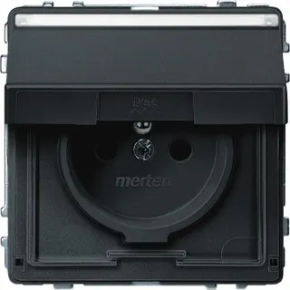 Merten Steckdose MEG2612-7214 anthrazit AQUADESIGN