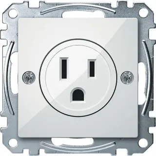 Merten Steckdoseneinsatz MEG2151-0319 15A polarweiss glaenzend