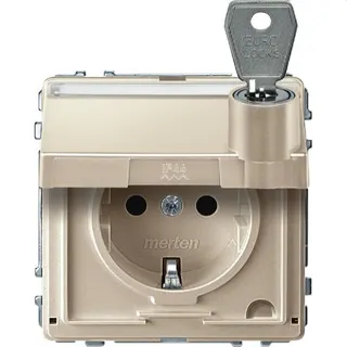 Merten SCHUKO-Steckdose MEG2317-7244 weiss AQUADESIGN
