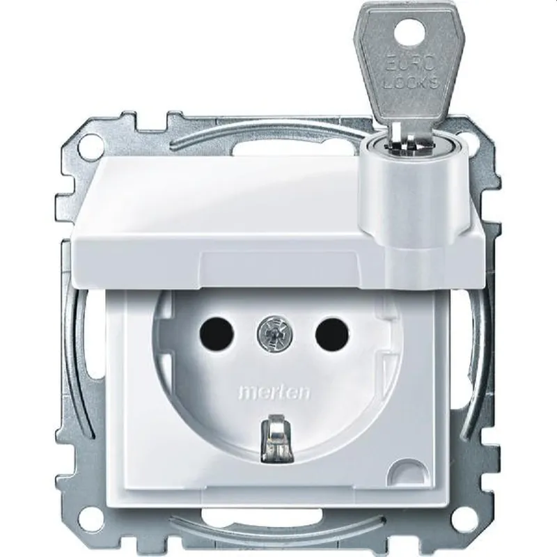 Merten SCHUKO-Steckdose MEG2315-0325 aktivweiss glaenzend