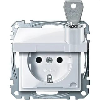 Merten SCHUKO-Steckdose MEG2315-0325 aktivweiss glaenzend