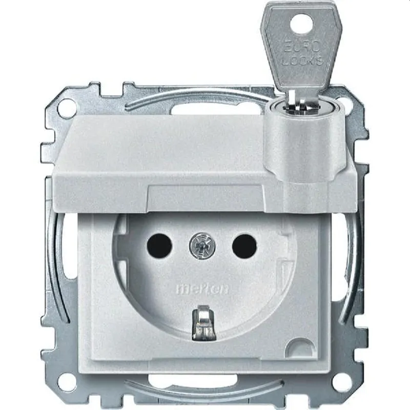Merten SCHUKO-Steckdose MEG2315-0419 polarweiss System M