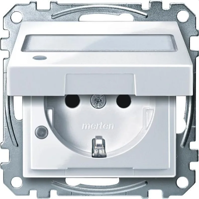 Merten SCHUKO-Steckdose MEG2313-0325 aktivweiss glaenzend