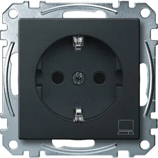Merten SCHUKO-Steckdose MEG2350-0414 Computer anthrazit