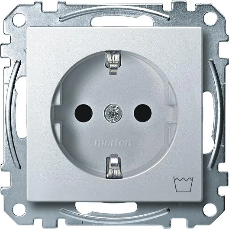 Merten SCHUKO-Steckdose MEG2352-0419 Waschm. polarweiss