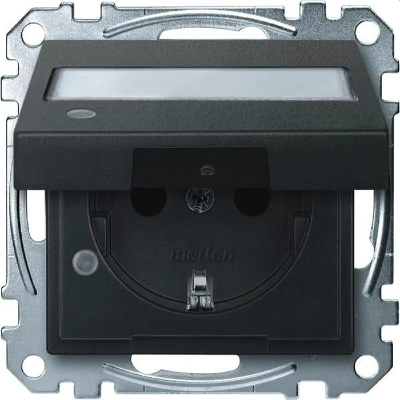 Merten SCHUKO-Steckdose MEG2313-0414 anthrazit System M