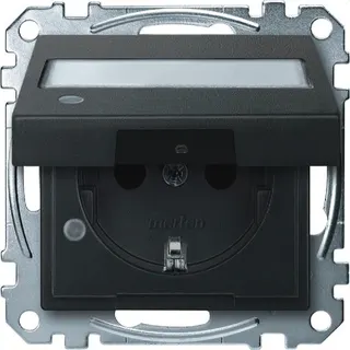 Merten SCHUKO-Steckdose MEG2313-0414 anthrazit System M