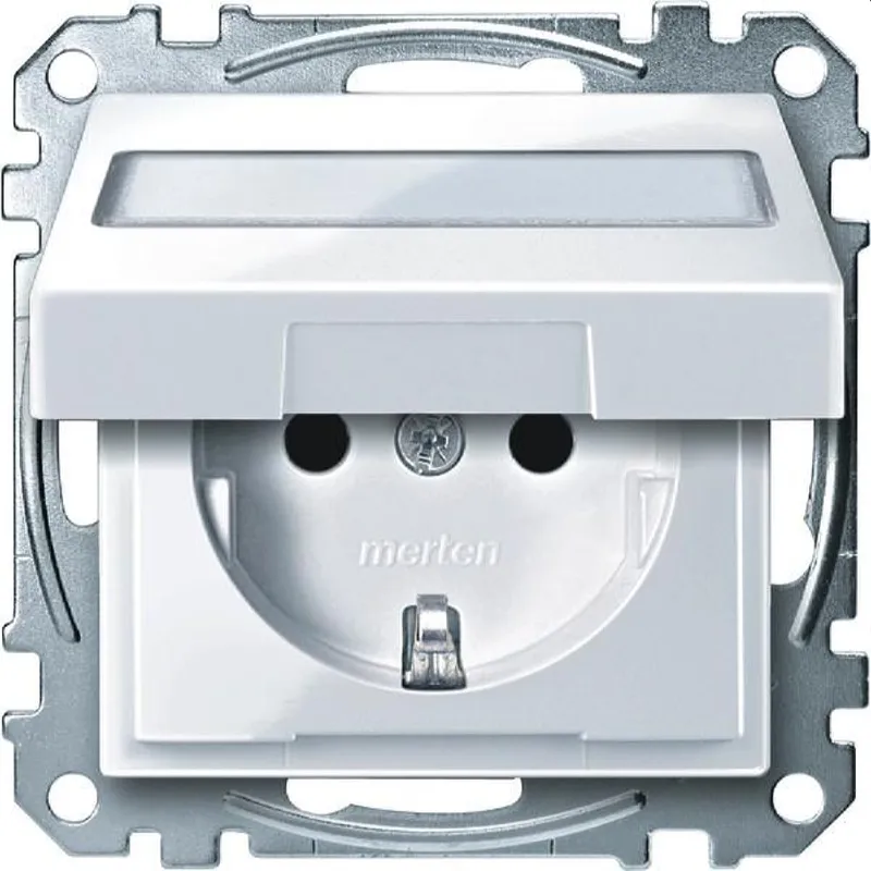 Merten SCHUKO-Steckdose MEG2312-0325 aktivweiss glaenzend