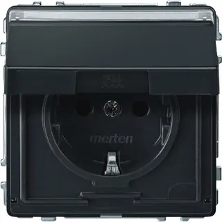 Merten SCHUKO-Steckdose MEG2312-7214 anthrazit AQUADESIGN